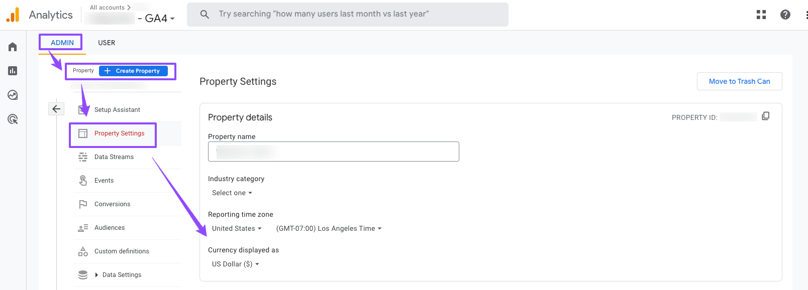 google-analytics-4-ga4-currency-time-zone. google-analytics-4-ga4-currency-time-zone