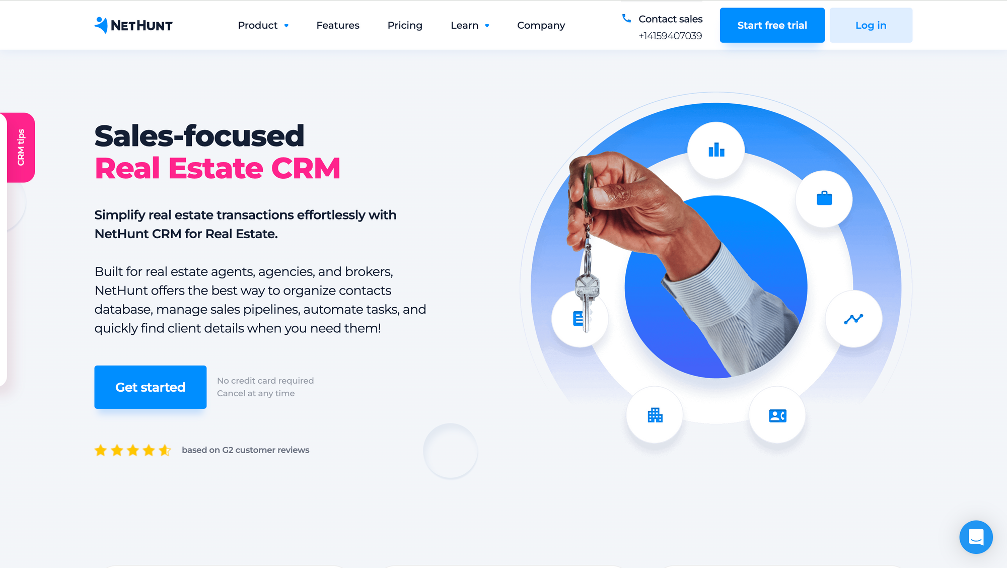 NetHunt CRM: 不動産 CRM