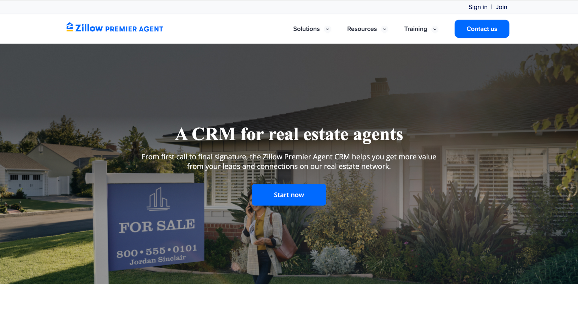 Zillow Premier Agent: CRM อสังหาริมทรัพย์