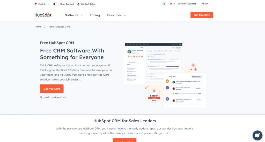 HubSpot CRM - Müşteri İlişkileri Yönetimi