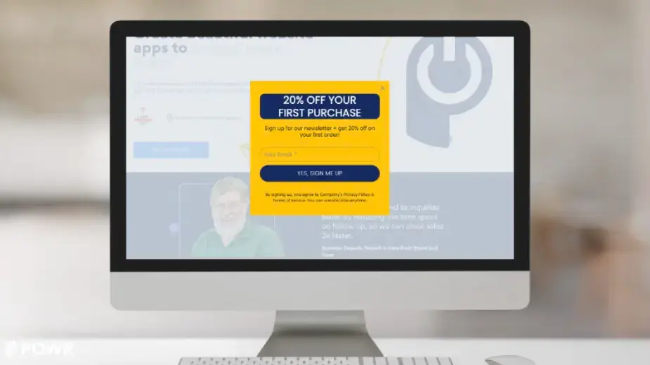 powr-popup-ejemplo-captura de pantalla