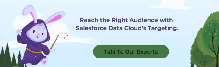 Llamada a la acción de la nube de datos de Salesforce