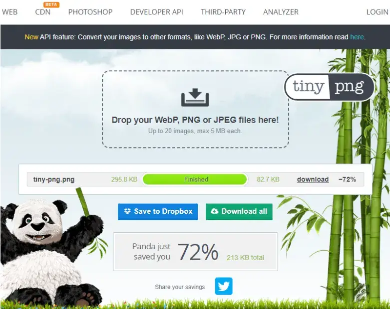 screenshot-tinypng-homepage