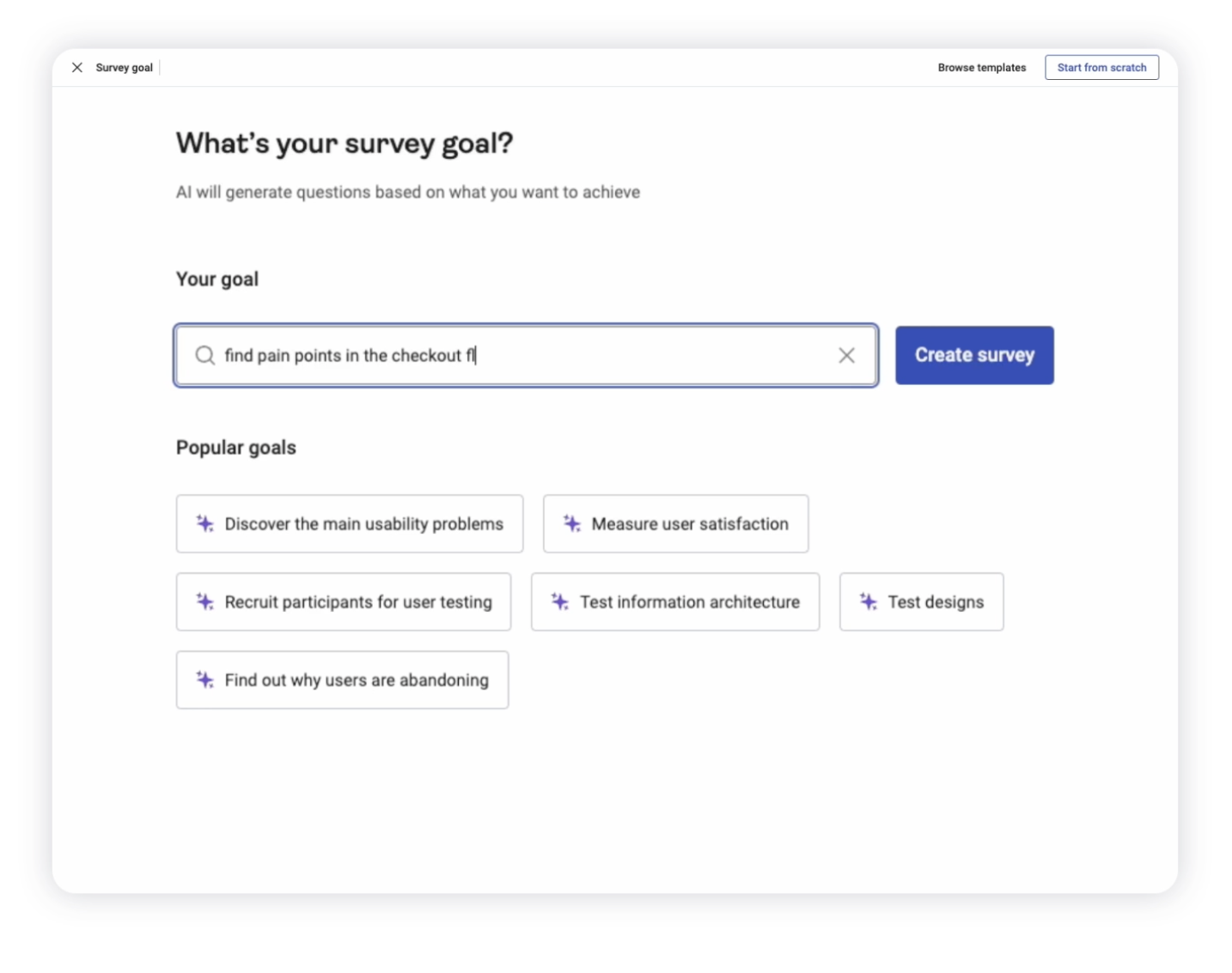 hotjar ai survey - How to Optimize Ecommerce Landing Pages Using AI