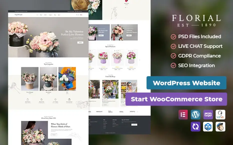 woocommerce-temă-florală