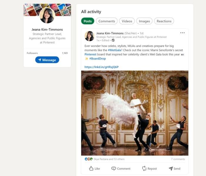 Jeana Kim Timmons の LinkedIn ページで、マルニ セノフォンテの秘密の Pinterest ボードに関する投稿を共有しています。