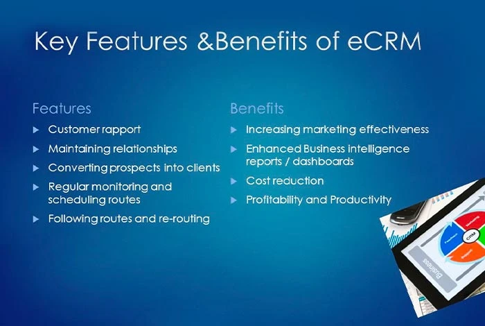 คุณสมบัติของ e-CRM คืออะไร