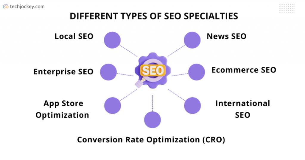 Berbagai Jenis Spesialisasi SEO