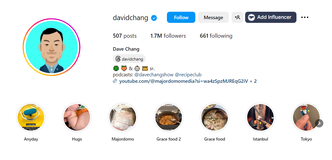 Profil Dave Chang