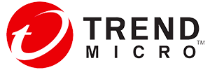 Logo des Trend Micro Cybersecurity-Unternehmens