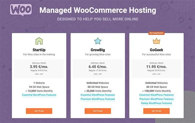 استضافة التسعير woocommerce