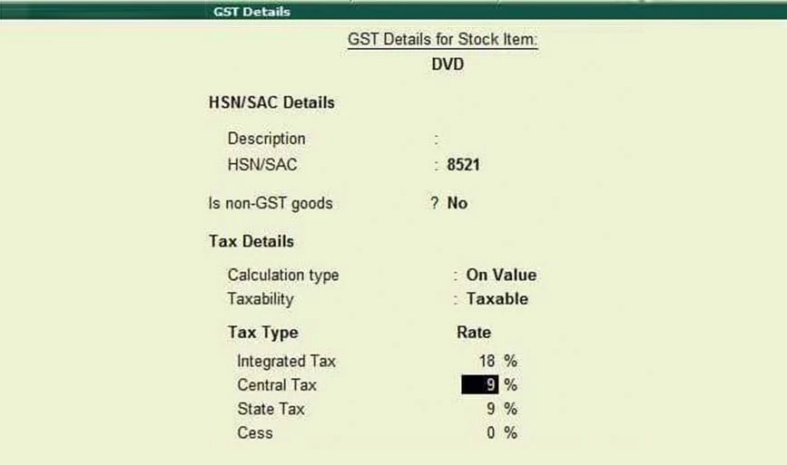 ¿Qué son las facturas de GST en Tally?