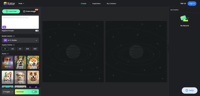 AI Mockup generator