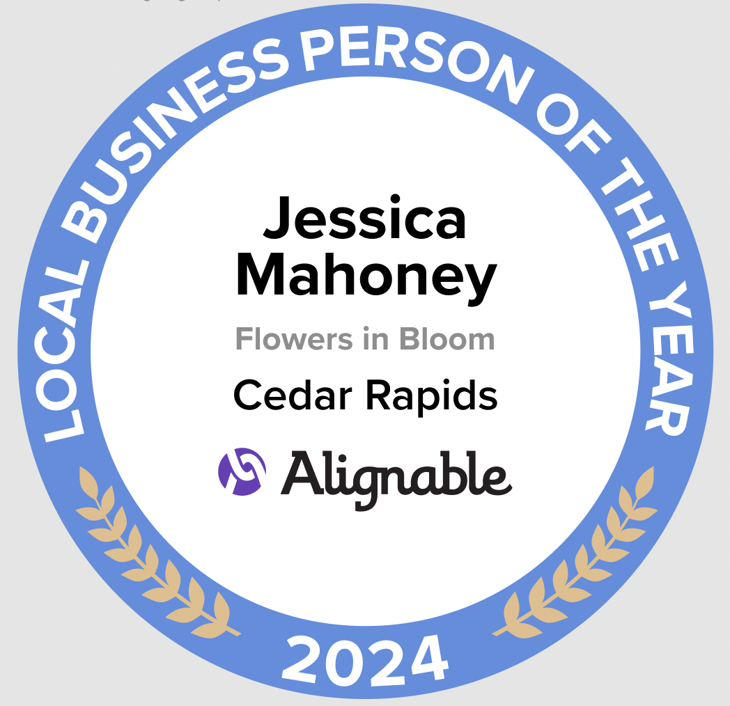 Sample Winner's Badge In Alignable's 2024 Local Business Person Of The Year Contest