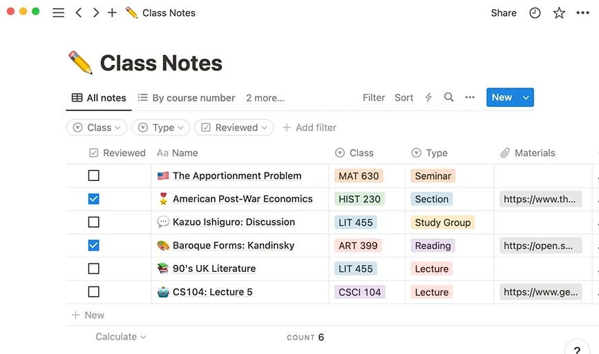 Notion adalah perangkat lunak ruang kerja untuk membuat catatan dan berkolaborasi secara real-time