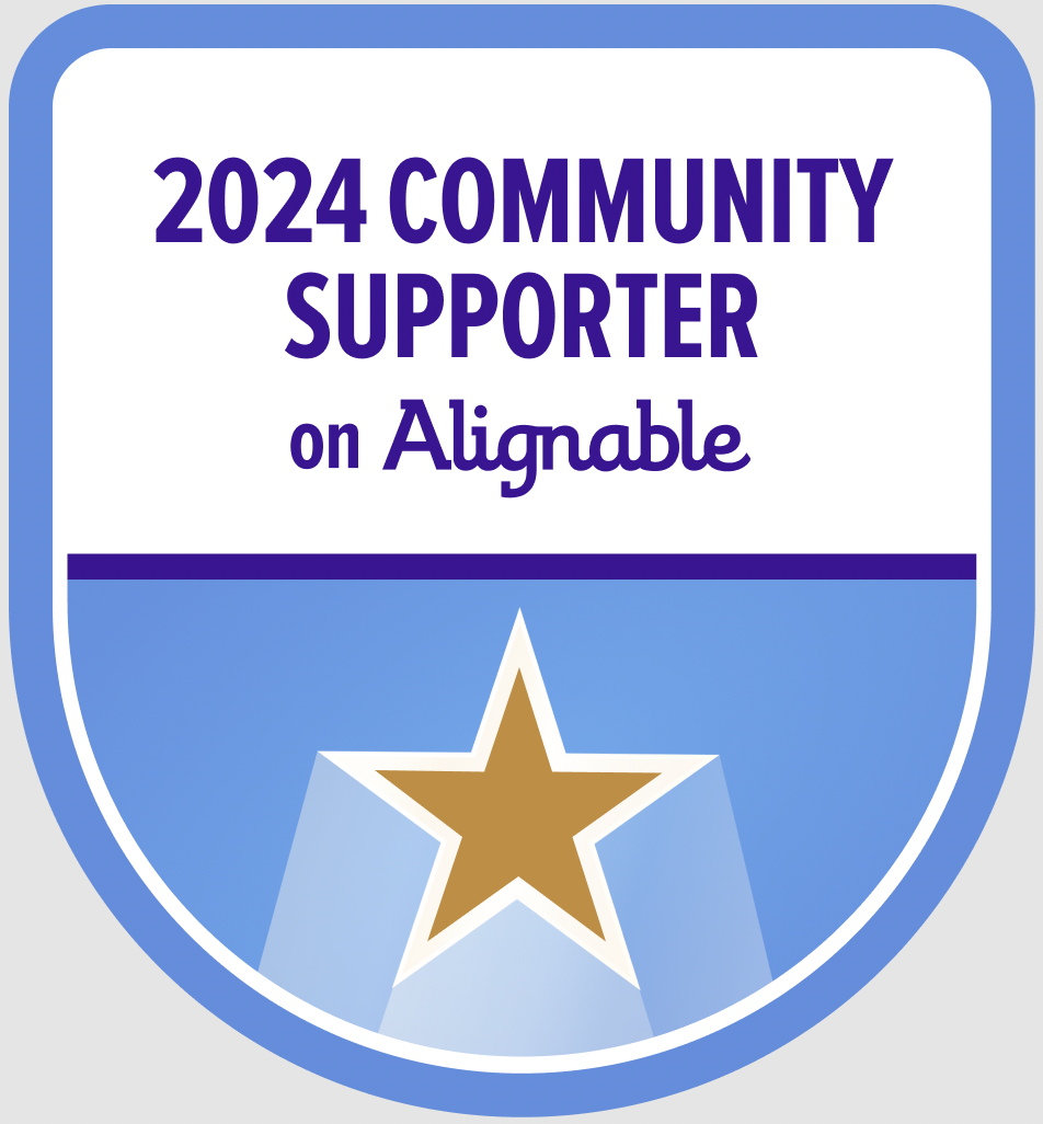 alignable community supporter badge 2024 version