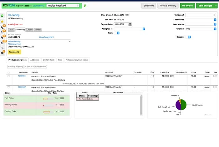 El software de gestión de almacenes BrightPearl ayuda a optimizar y automatizar las operaciones de almacén