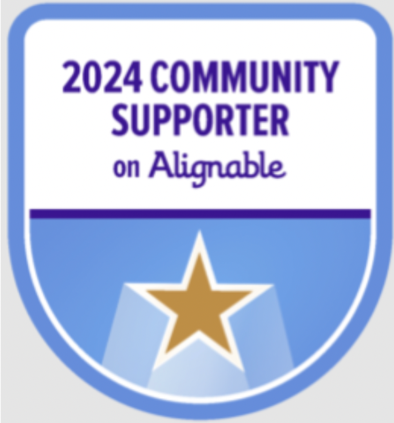 Alignable's 2024 Community Supporter Badge -- Vote 10 Or More In 2024.