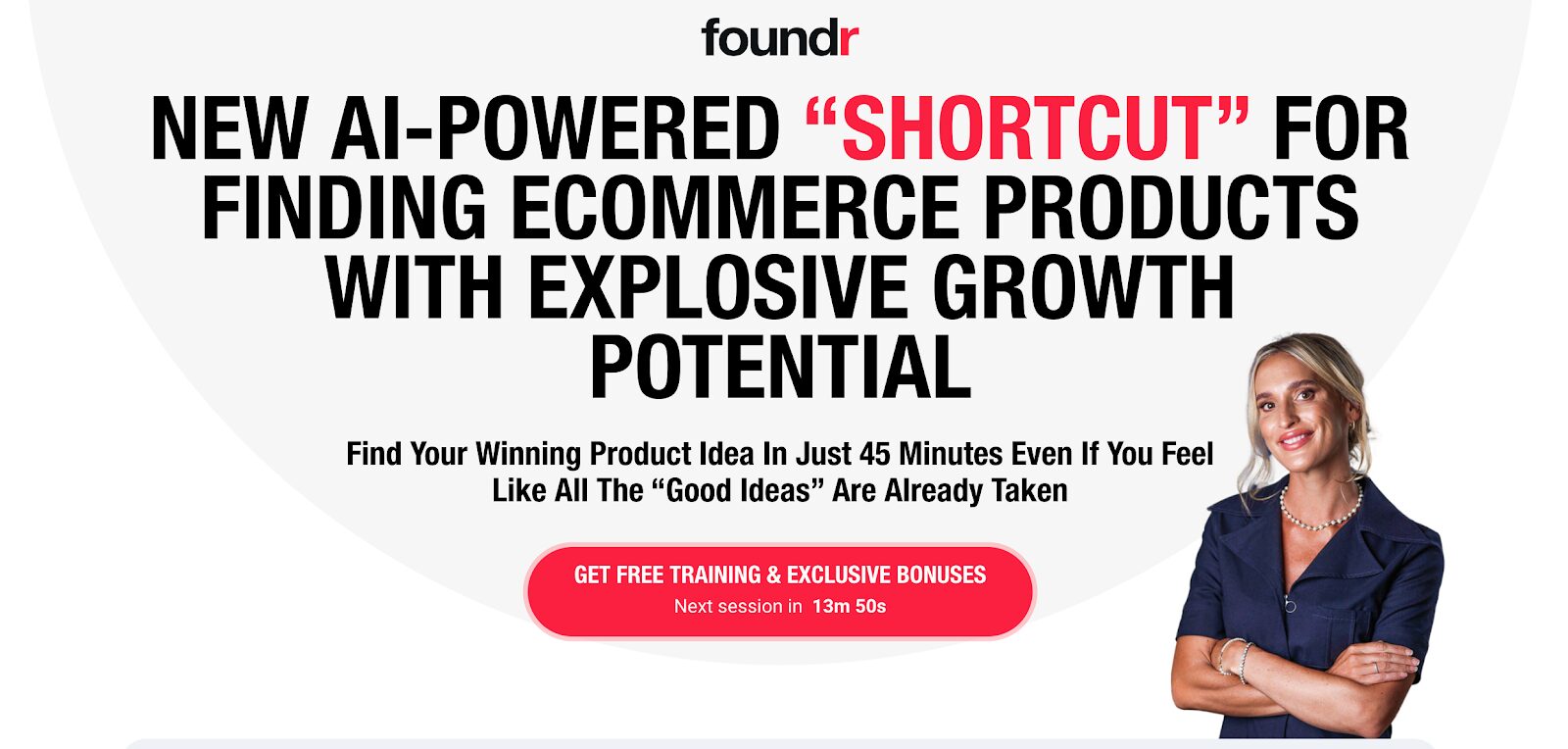 Foundr 的登陆页面是一个很好的例子，说明如何充分利用您的封闭内容