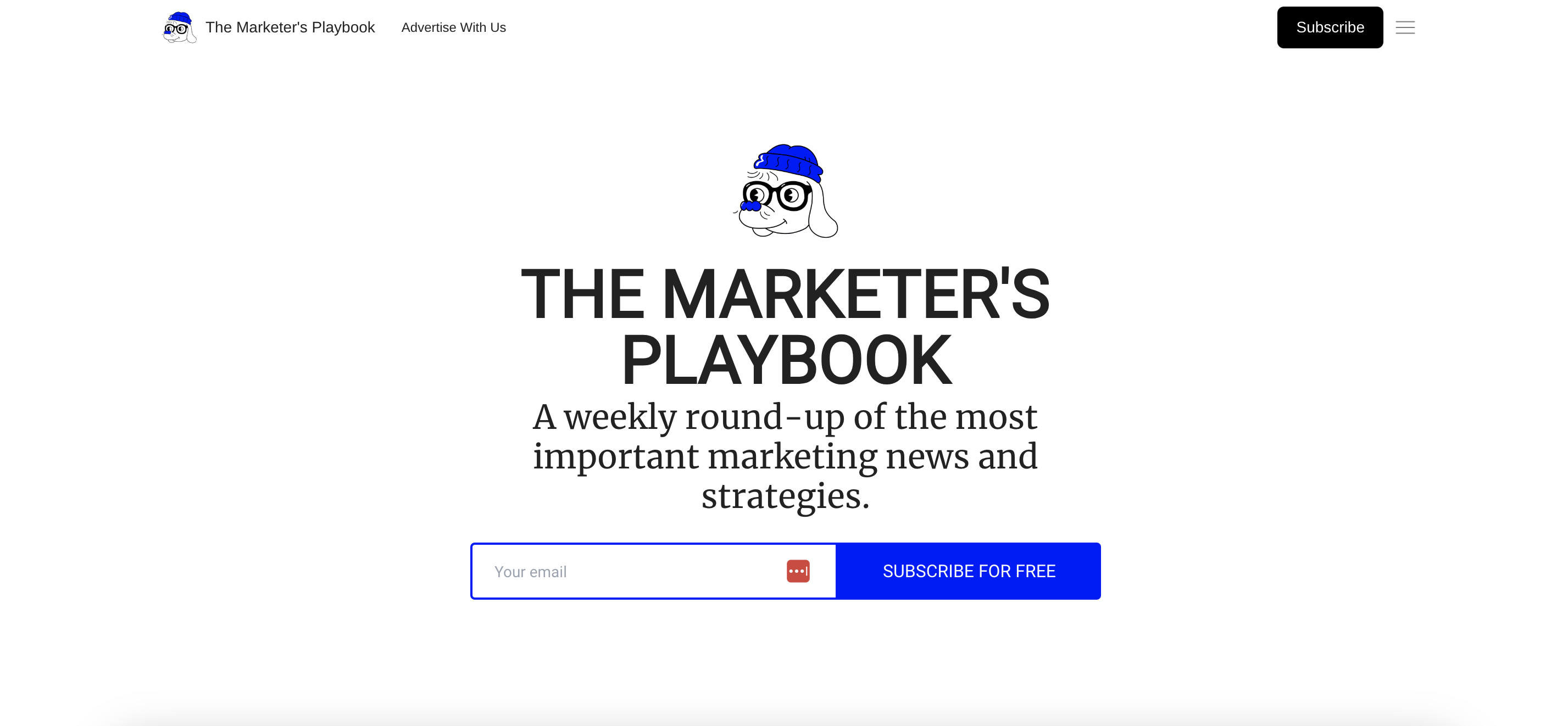 Marketer's Playbook: 重要なマーケティング ニュースと戦略を提供する週刊 e コマース ニュースレター。」