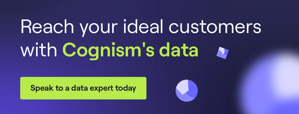 Привлекайте своих идеальных клиентов с помощью данных Cognism. Нажмите, чтобы поговорить с экспертом по данным сегодня!