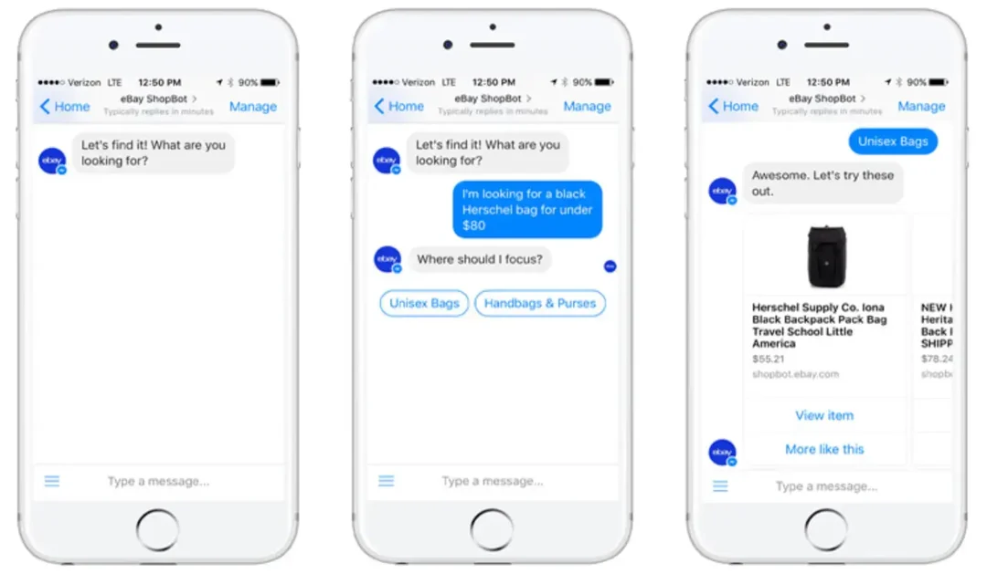 exemple de chatbot pour augmenter l'engagement sur un site Web