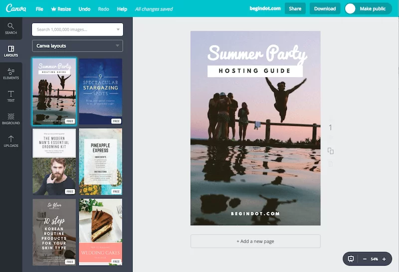 Canva para Pinterest