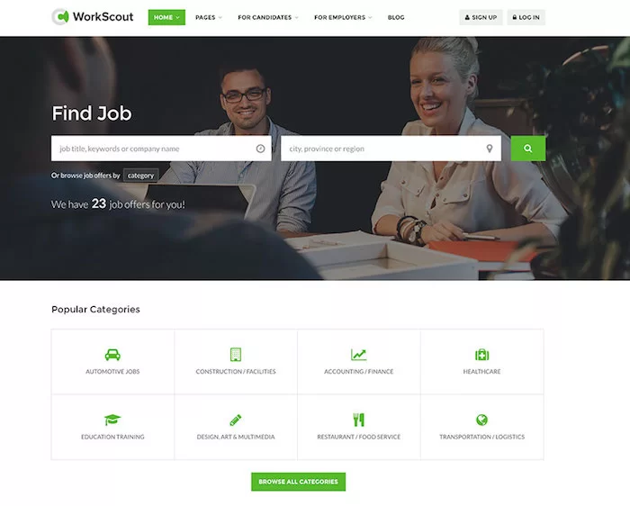 workcout-minimal-job-board-wordpress-szablon