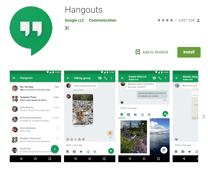 Google Hangouts