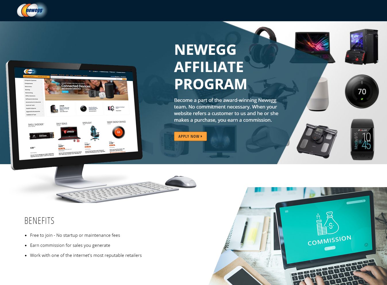 Programa de afiliados Newegg