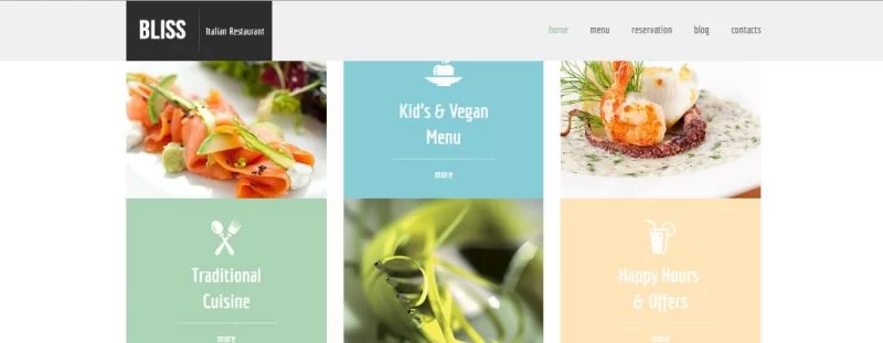 قالب Bliss CSS3 HTML5