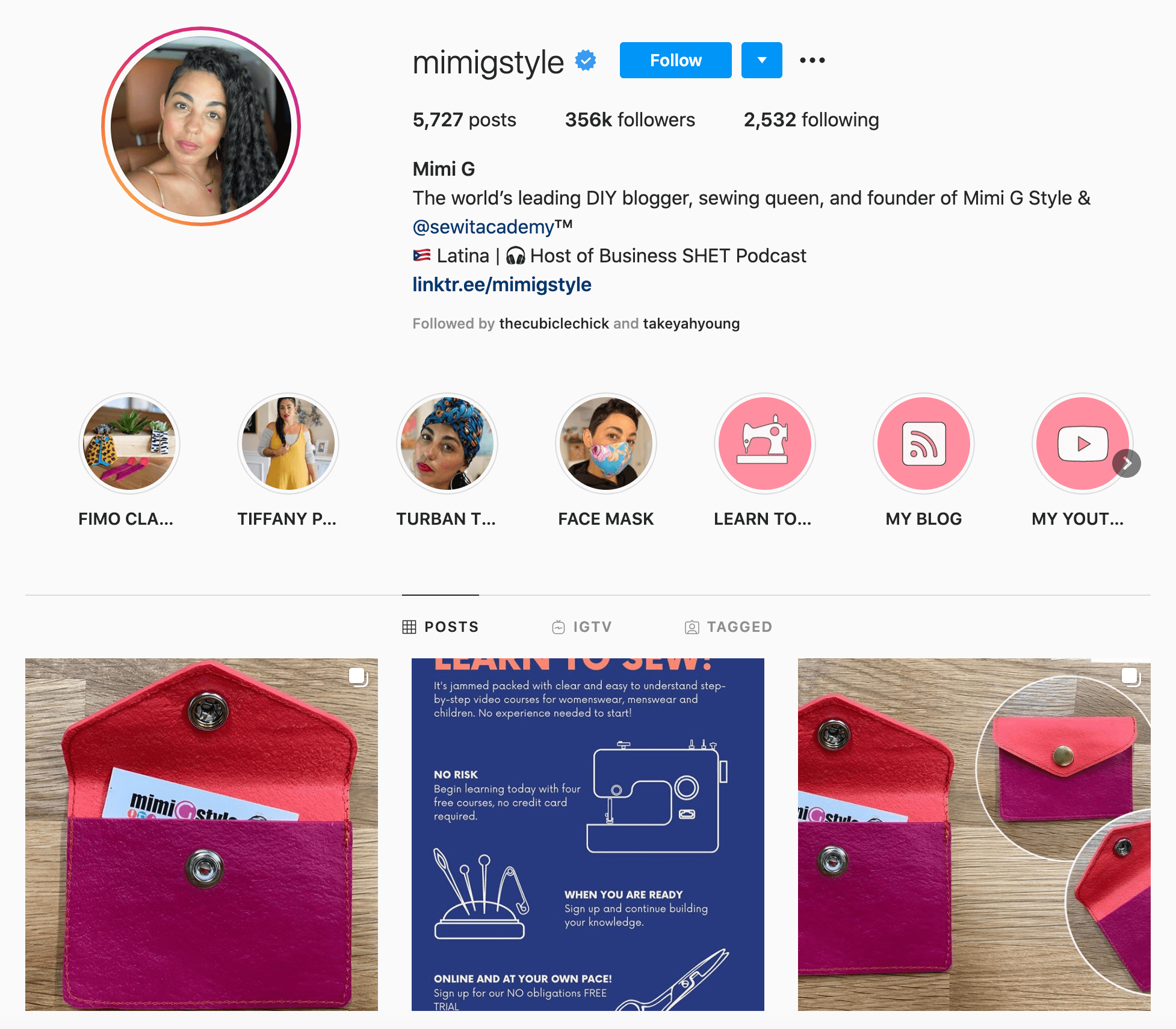 ميمي جي فورد دي المؤثر