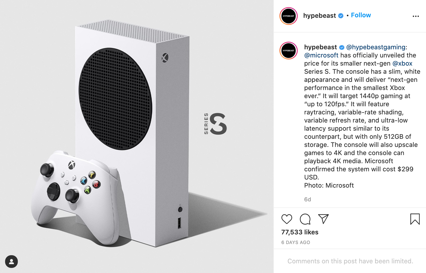 microsoft post insta