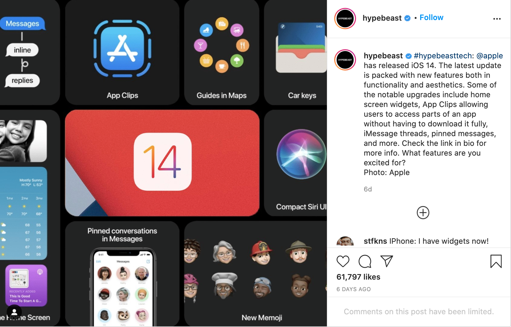 apple insta โพสต์ 1