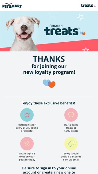 petsmartの忠誠心と報酬