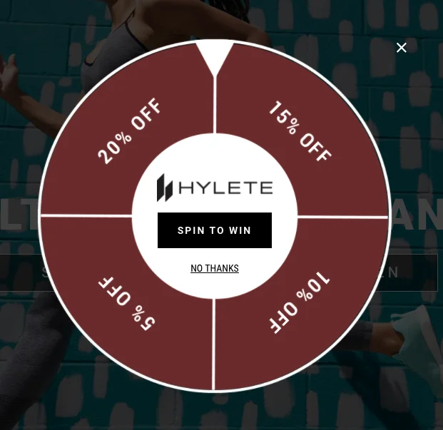 Hylete Spin اكتساب البريد الإلكتروني