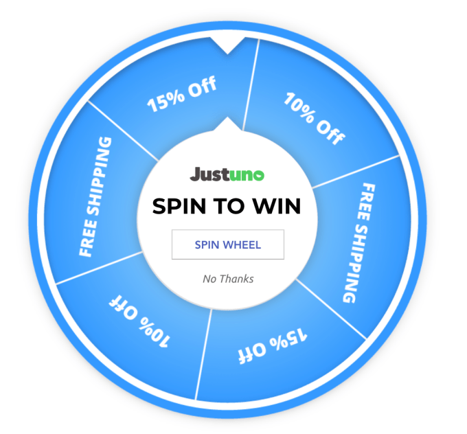 justuno spin untuk memenangkan strategi akuisisi