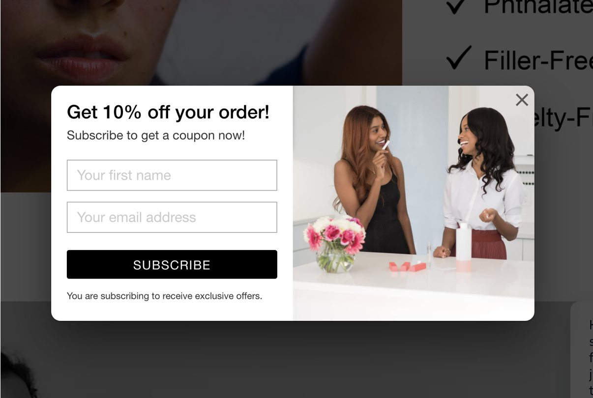 popup examples 11 1 1 - Why Your Remarketing Strategy Isn’t Working Anymore And How You Can Fix It