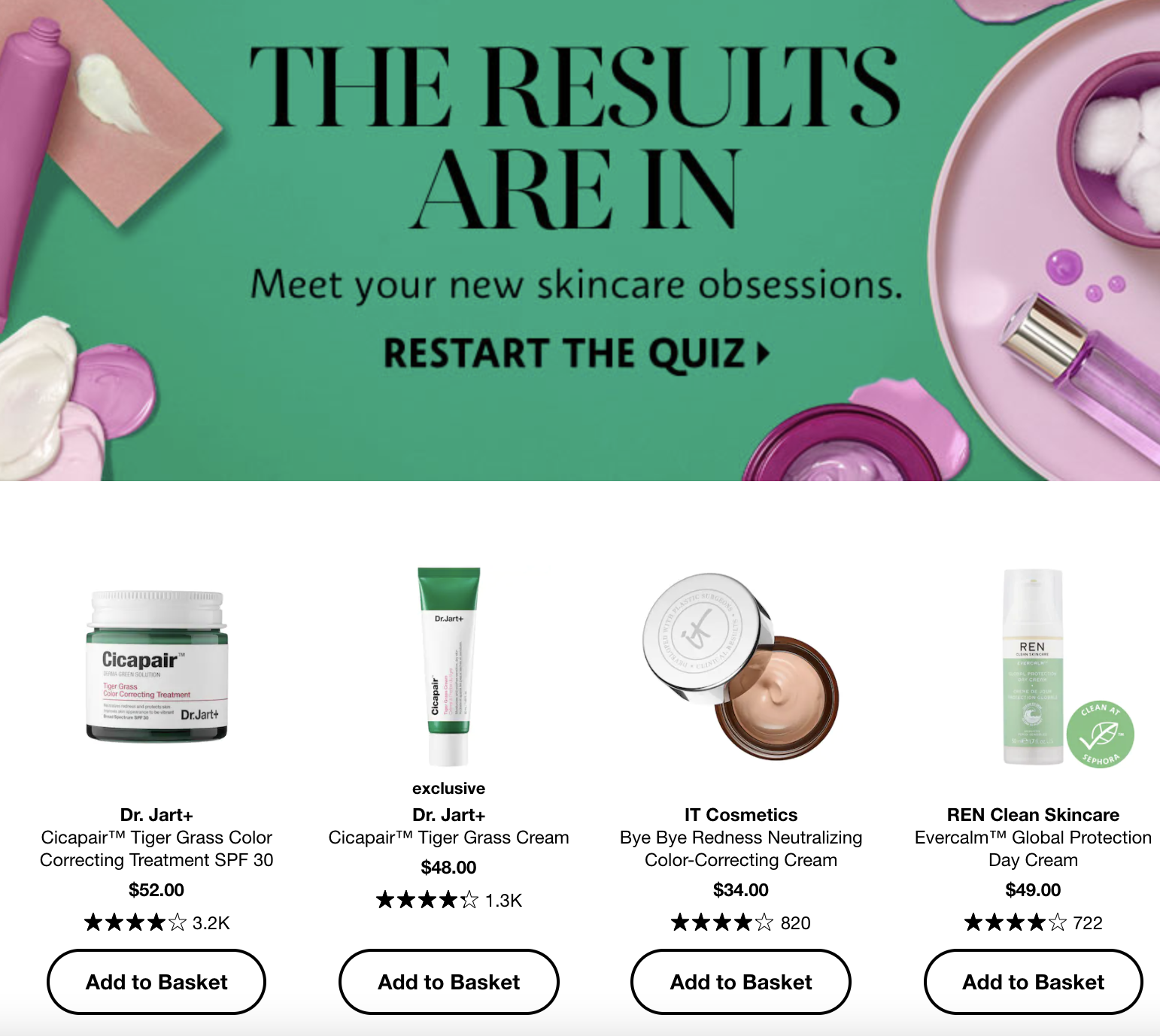 sephore skincare finder3 - 13 Solid Tips for Mastering the Art of Personalization like Sephora