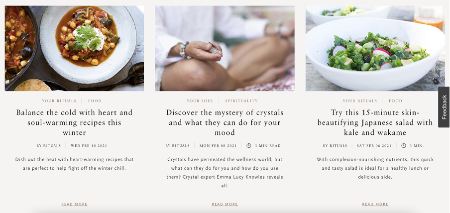 rituals 21 - 6+1 Tips to Create Meaningful Moments Online — from Rituals.com