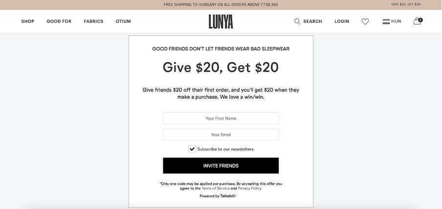 lunya 10 - Marketing Breakdown: How Lunya Achieved $25M Revenue