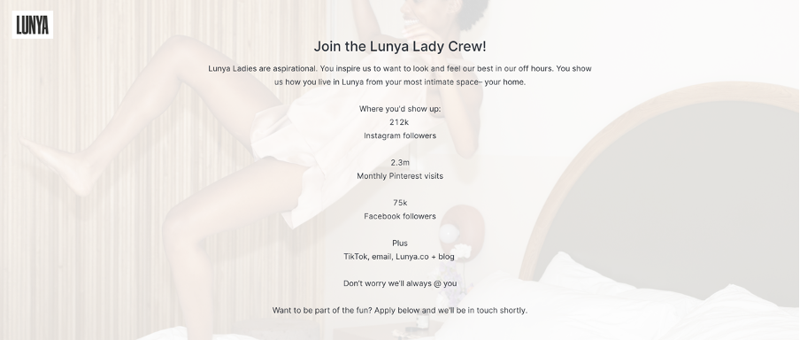 lunya 07 - Marketing Breakdown: How Lunya Achieved $25M Revenue