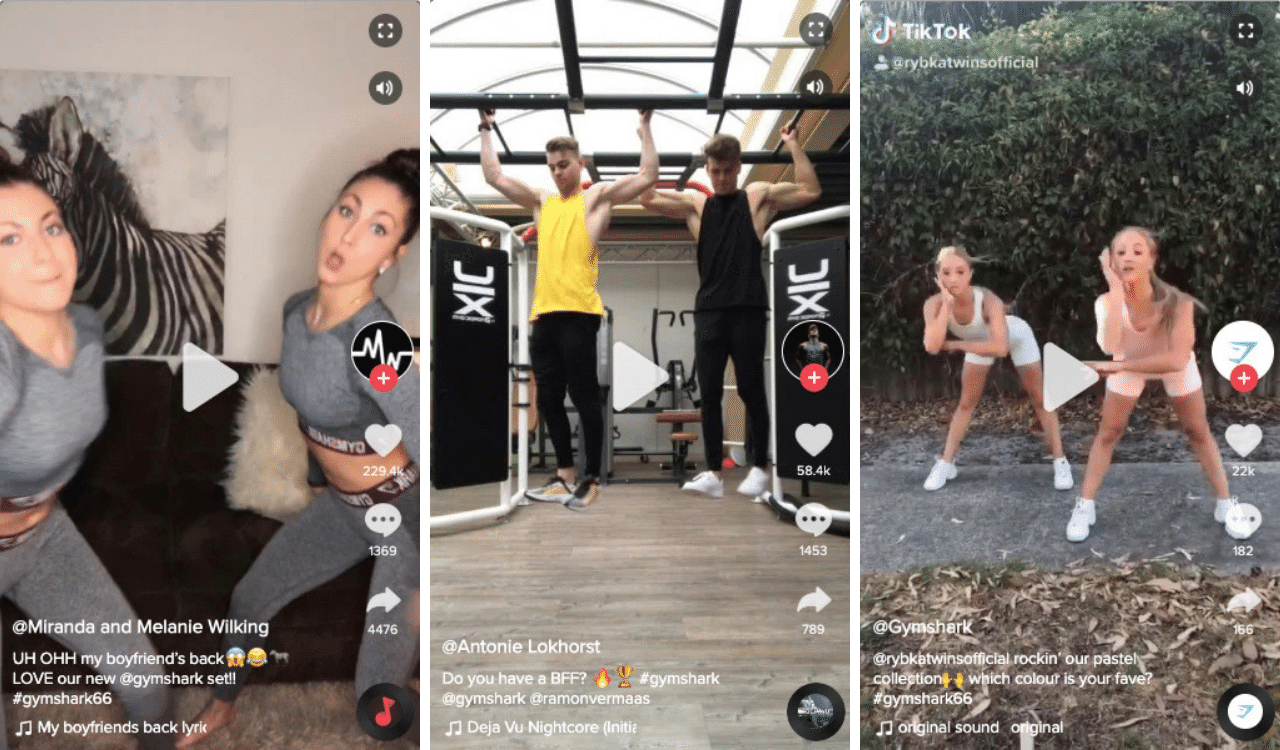 fitness innovation gymshark social media influencers - Marketing Breakdown: How Gymshark Bulked Up to Being a $1+ Billion Brand