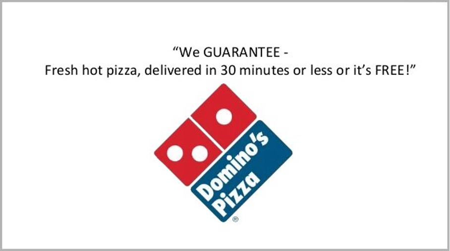 usp example dominos pizza - 15 Unique Selling Proposition Examples to Inspire Your Own USP