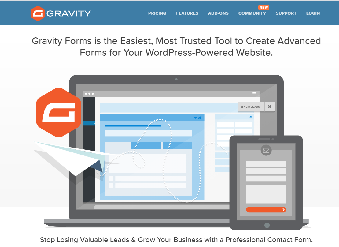 Gravity Forms - What’s the Best WordPress Form Plugin? We’ll Help You Find It!