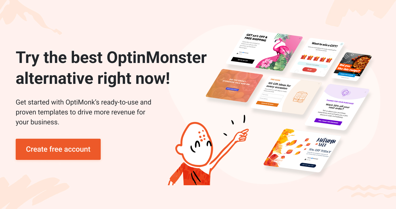 Optinmonster alternative - 10 Best OptinMonster Alternatives for 2022