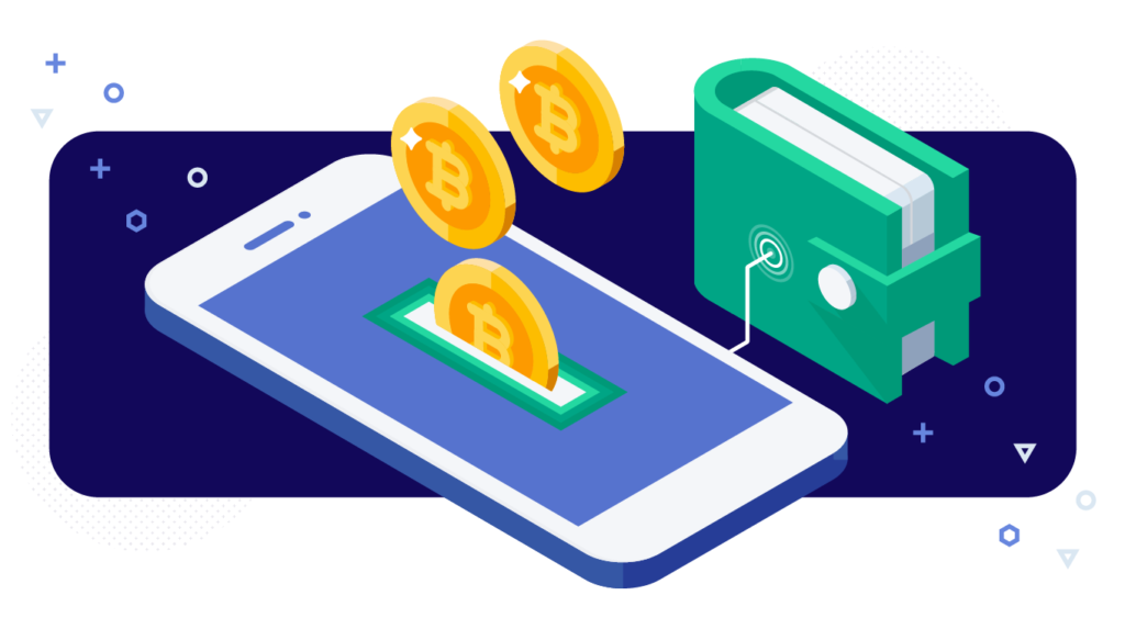 Criptomonedă pe mobil