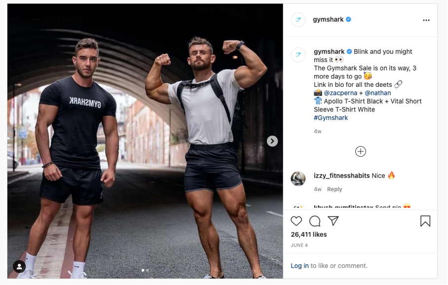 gymshark sale 2 - Run Killer Seasonal Campaigns in 4 Easy Steps (+3 Expert Tips)