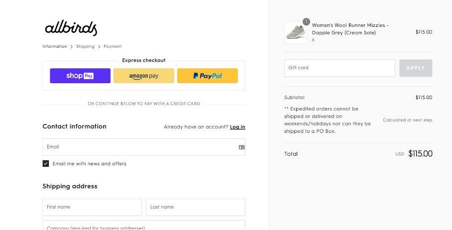 ecommerce checkout best practices 08 - 12 Ecommerce Checkout Best Practices to Optimize Yours