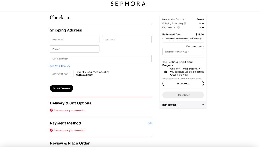 ecommerce checkout best practices 05 - 12 Ecommerce Checkout Best Practices to Optimize Yours